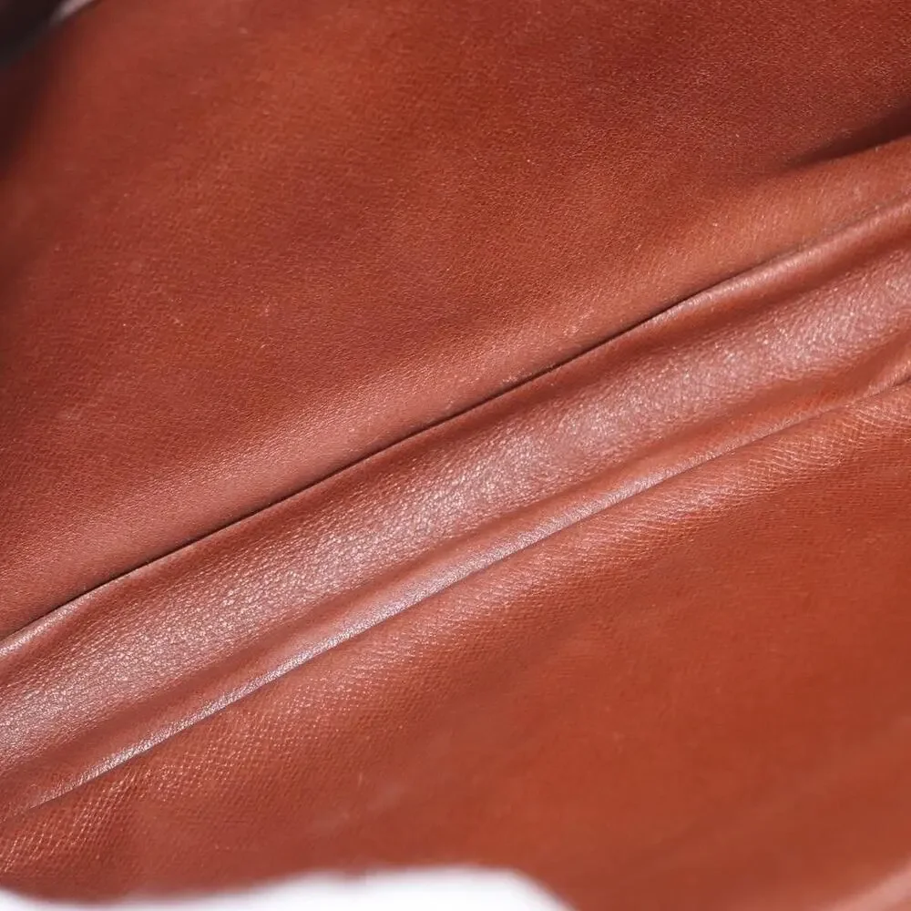 Louis Vuitton Monogram Marly Dragonne GM Clutch Bag Brown
